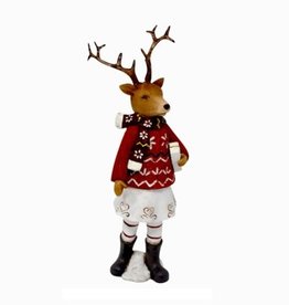 Nostalgia Xmas Nostalgia Deer Hipster Girl 815-007