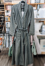 Intermark Robe Flannel Wulfing Luxur Grey Medium