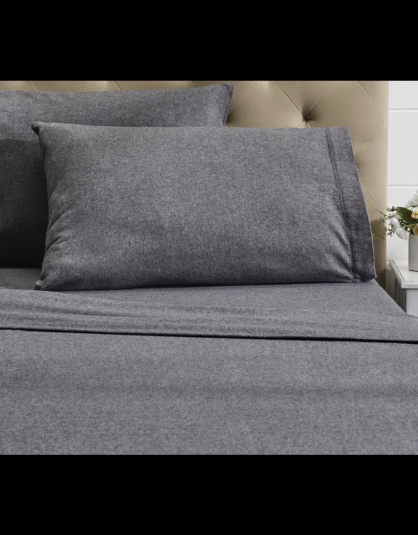 Intermark Pillow Cases Intermark Dormisette Flannel Grey Queen ( Pair )