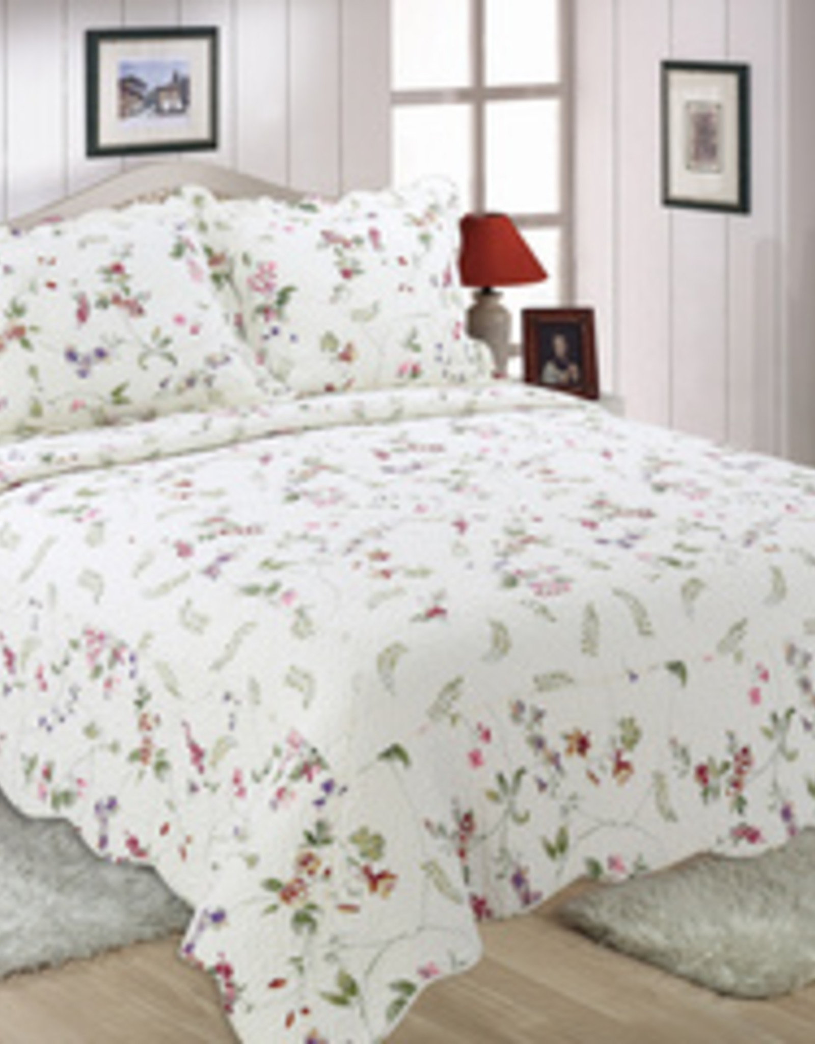 Quilt Sets Peace Arch Cottage Garden 60918 Queen Design Therapy Inc