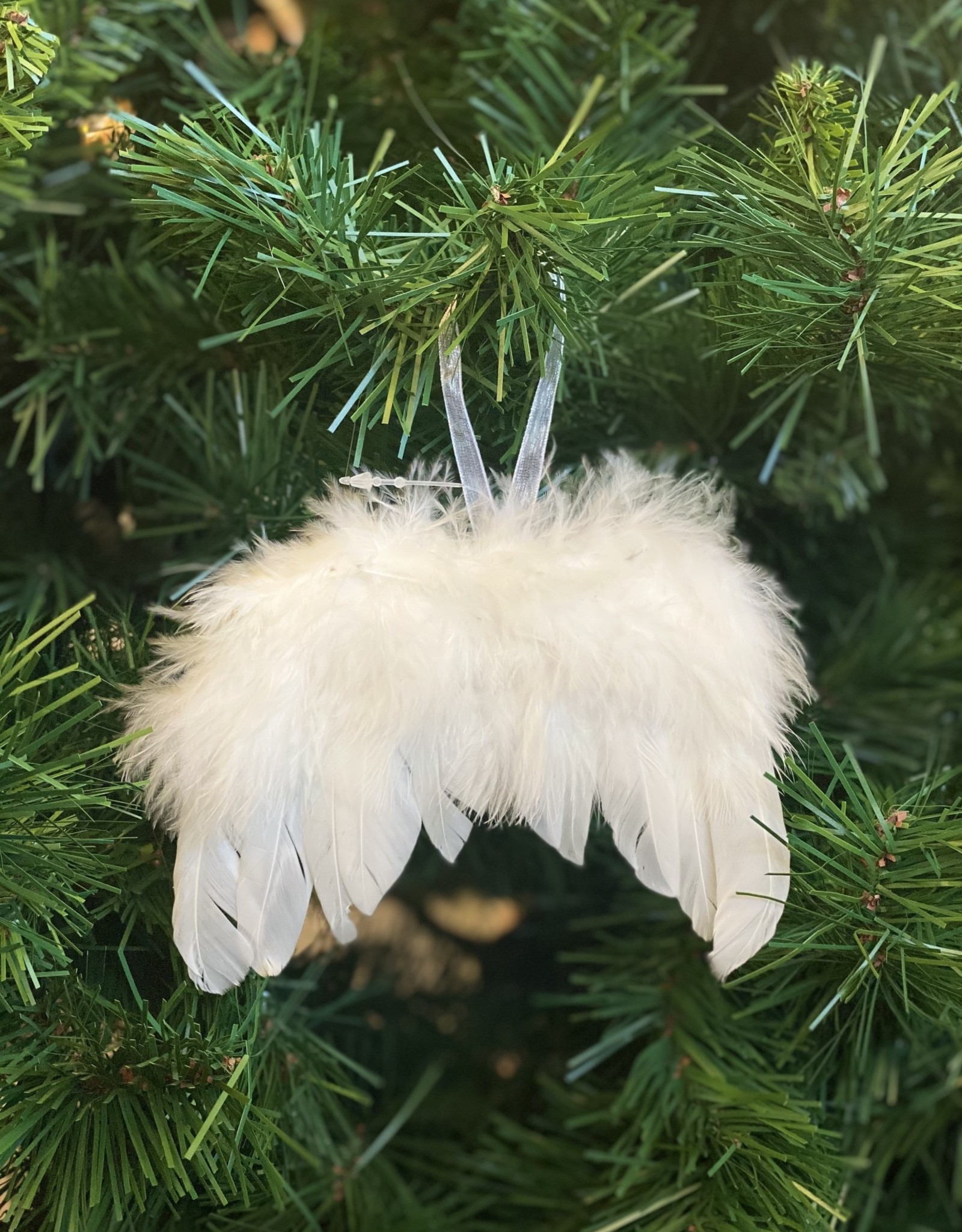 Xmas CT White Feather Angel F100