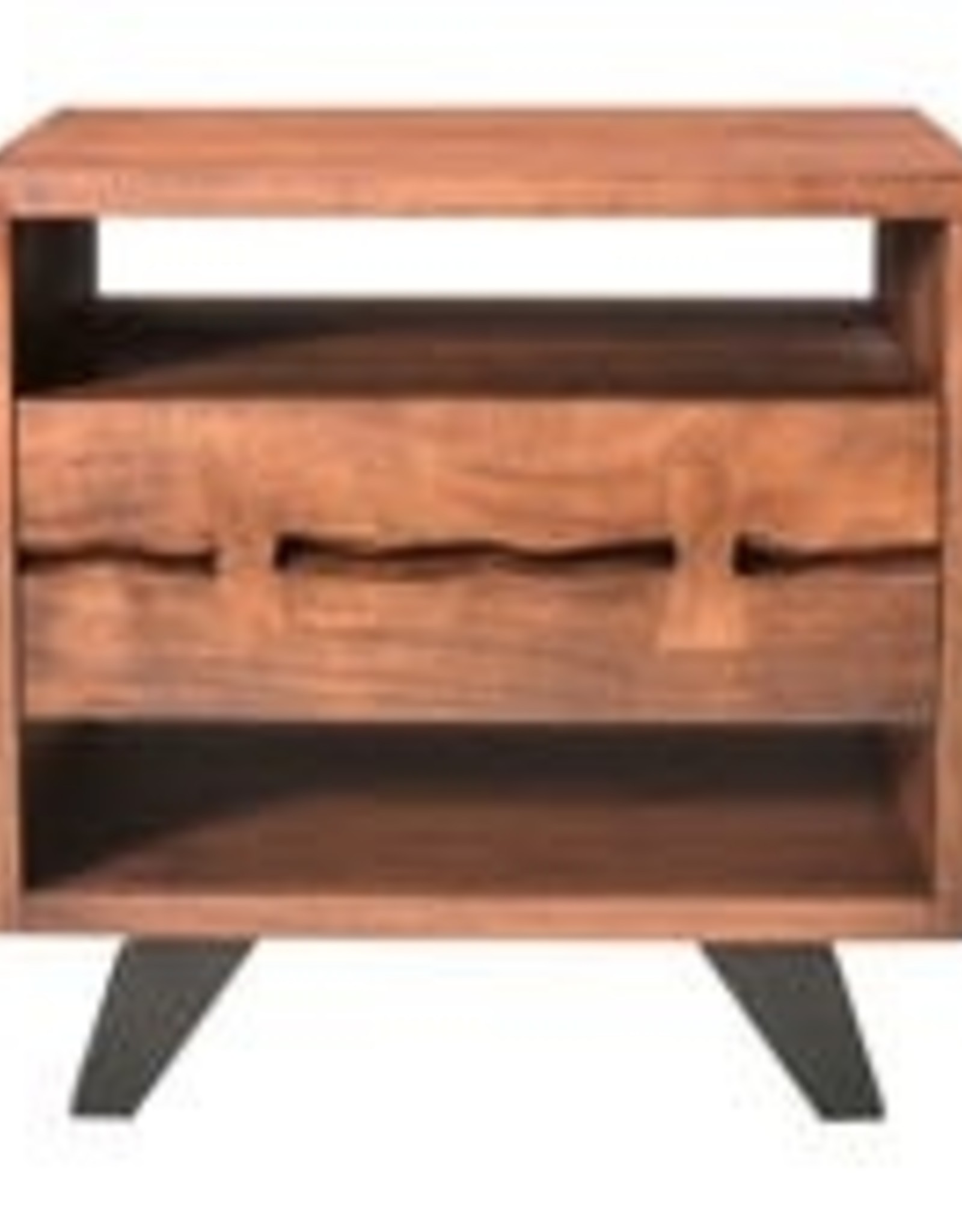 Moes Home Collection Moe's Hettie Floating Nightstand Dark Brown