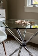 Style In Form SIF Edie Dining Table w/glass top EDI-001