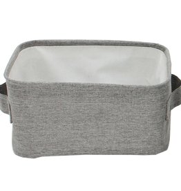 Cathay Basket Cathay Grey Rectangle 9.5”L 10-2445