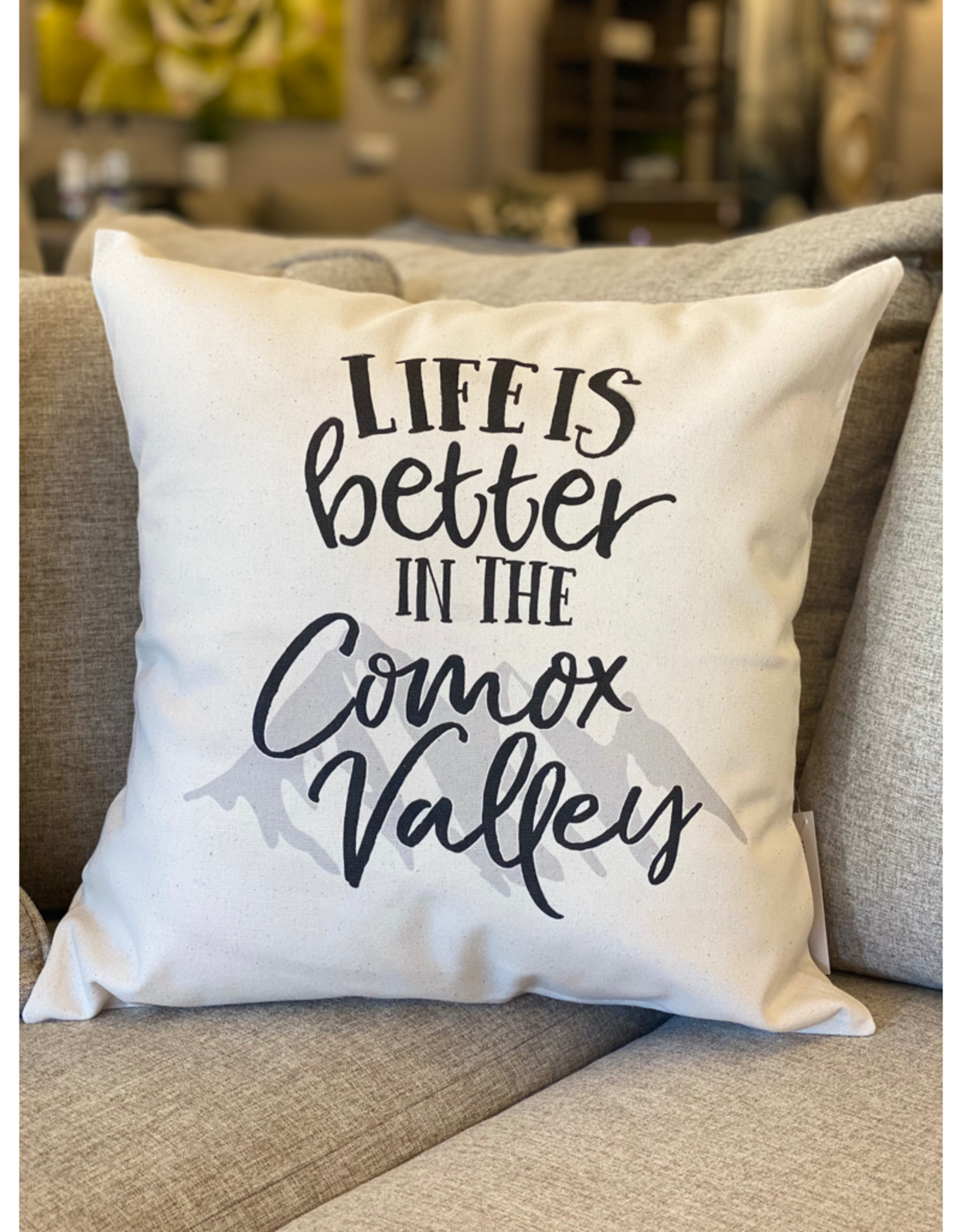Cushions Pinetree Life is Better CV 18 x 18