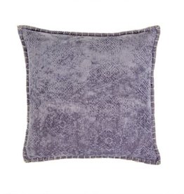 Indaba Cushions Indaba Jacquard Velvet Violet 20 x 20
