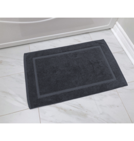 Cuddle Down Tub Mat Cuddledown Porto  Cotton Charcoal