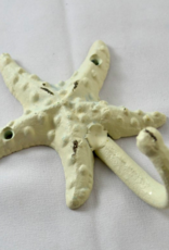 Nostalgia Hook Nostalgia Starfish White 9 x 5 x 12 cm  652-005