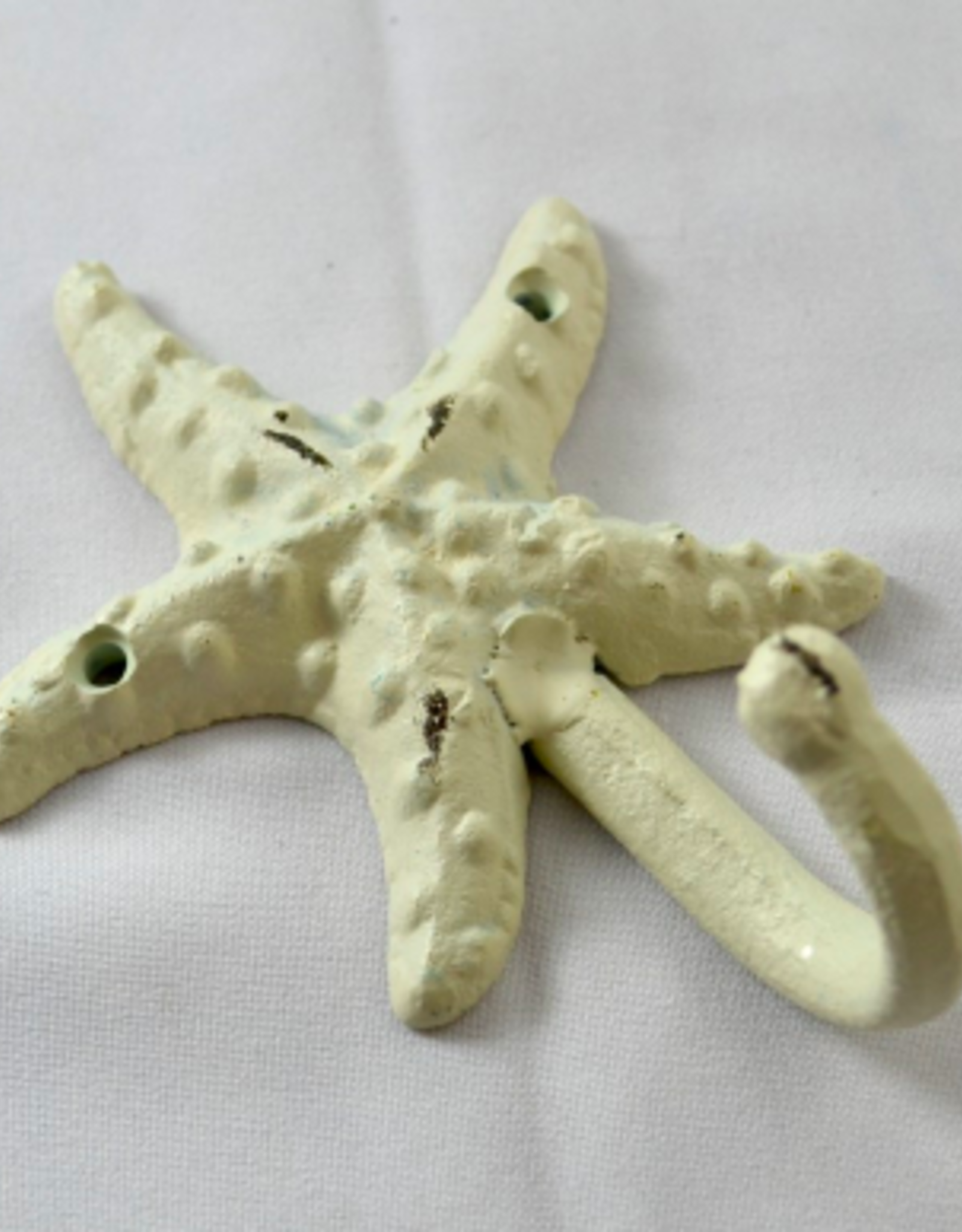 Nostalgia Hook Nostalgia Starfish White 9 x 5 x 12 cm  652-005
