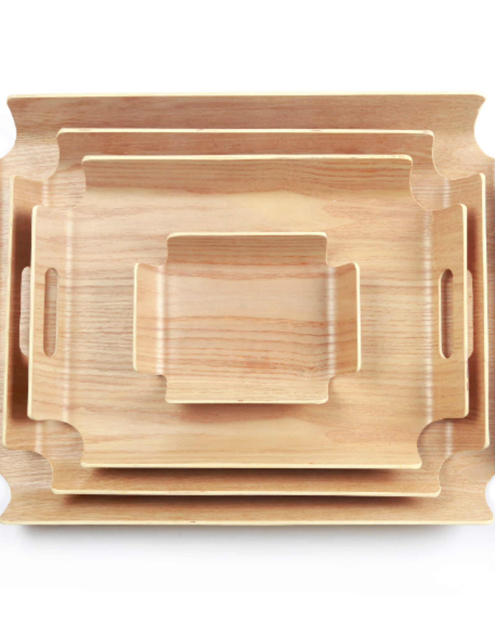 Cathay Tray Cathay Bentwood 15.75” x 11.5” x 2”H 10-2454