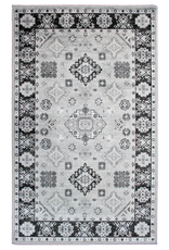 Rugs Avocado Artificial Silk 2'4 x 7'3  Kazak Silver