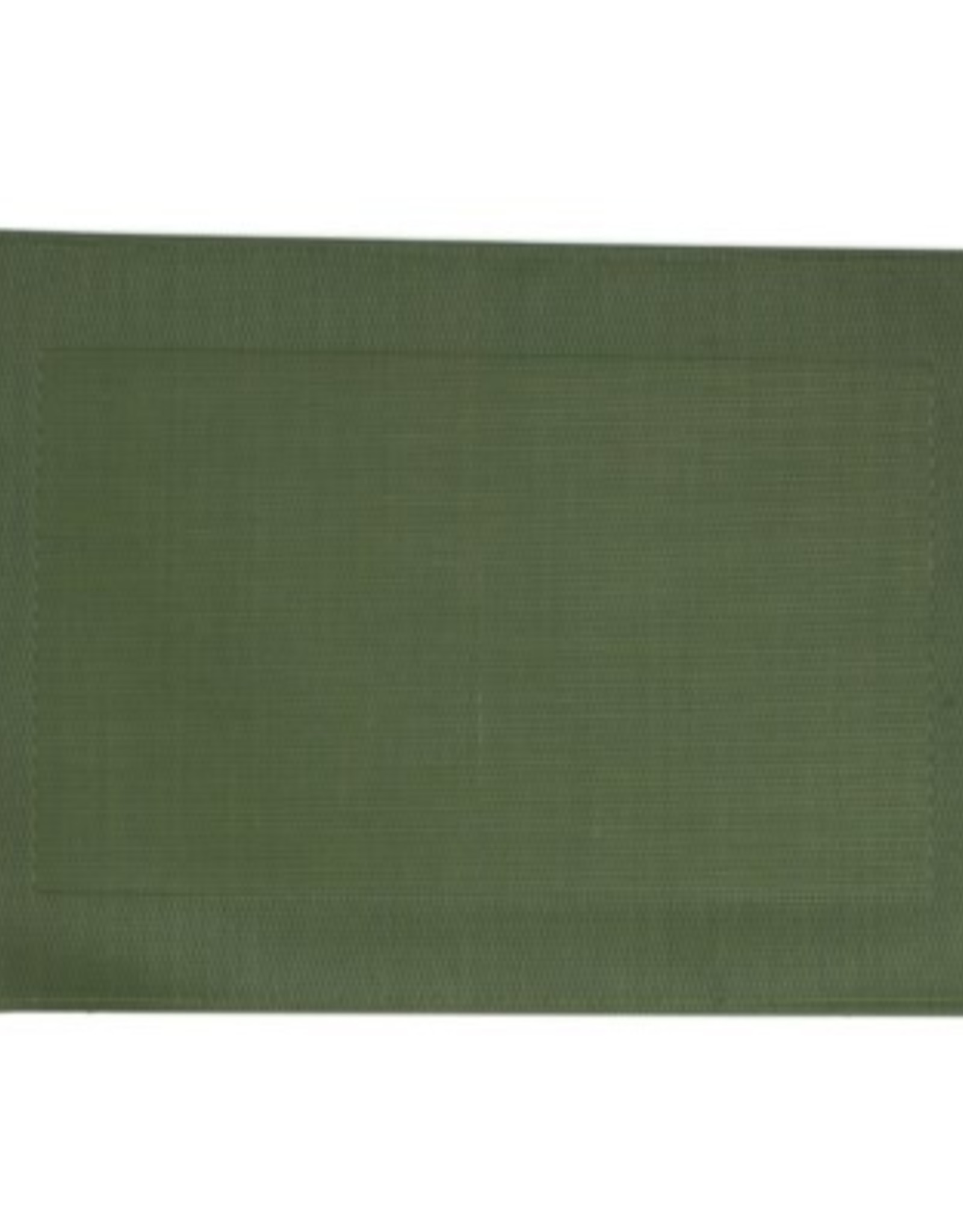 Placemat Harman Bordered 12 x 18 Moss - Design Therapy Inc.