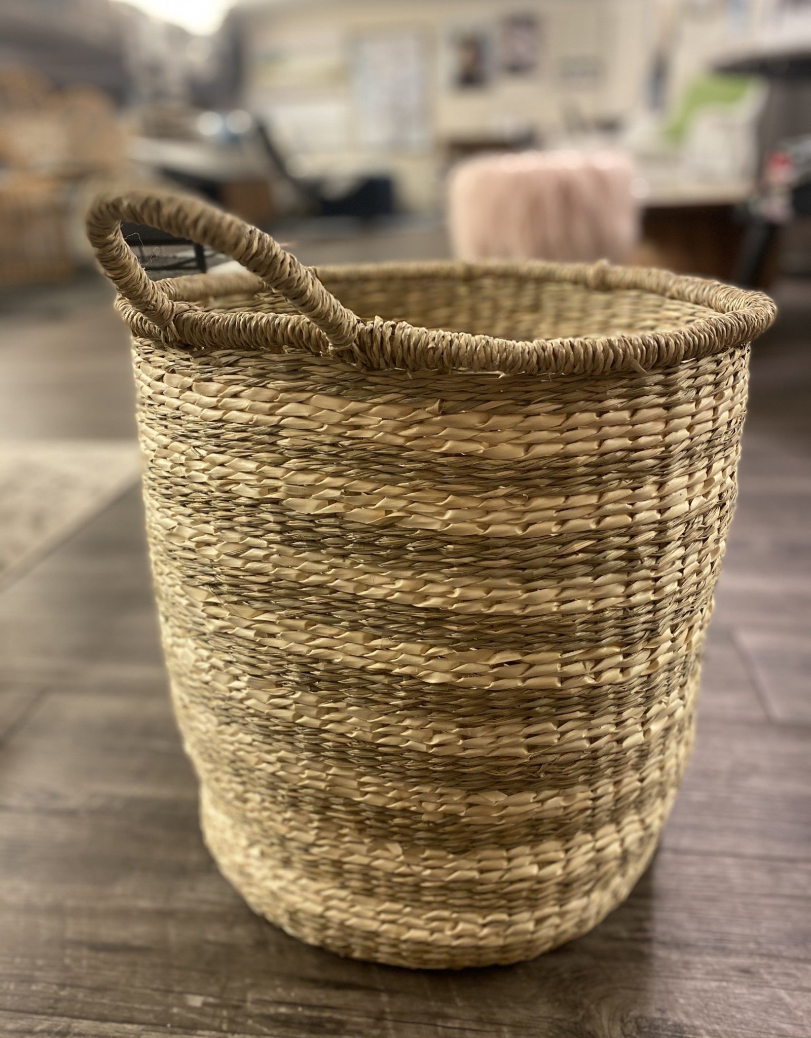 Basket PC Seagrass & Palm Large