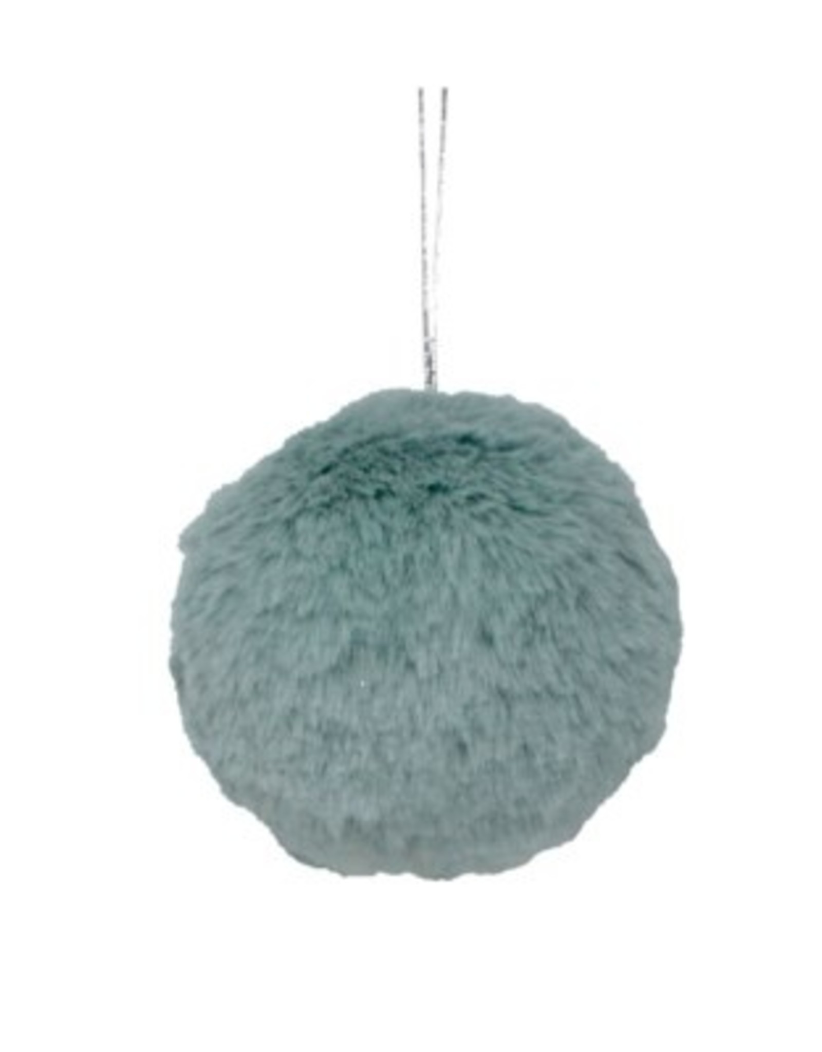 Nostalgia Xmas Nostalgia Ball Fake Fur Green 723-028