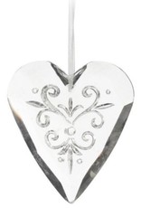 Xmas PC Heart Etched 3810774