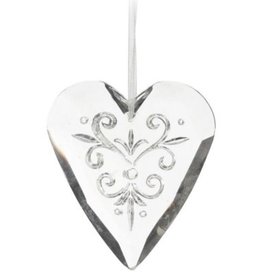 Xmas PC Heart Etched 3810774