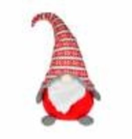 Xmas CT Red/White/Grey Sitting Gnome 36” Q1794