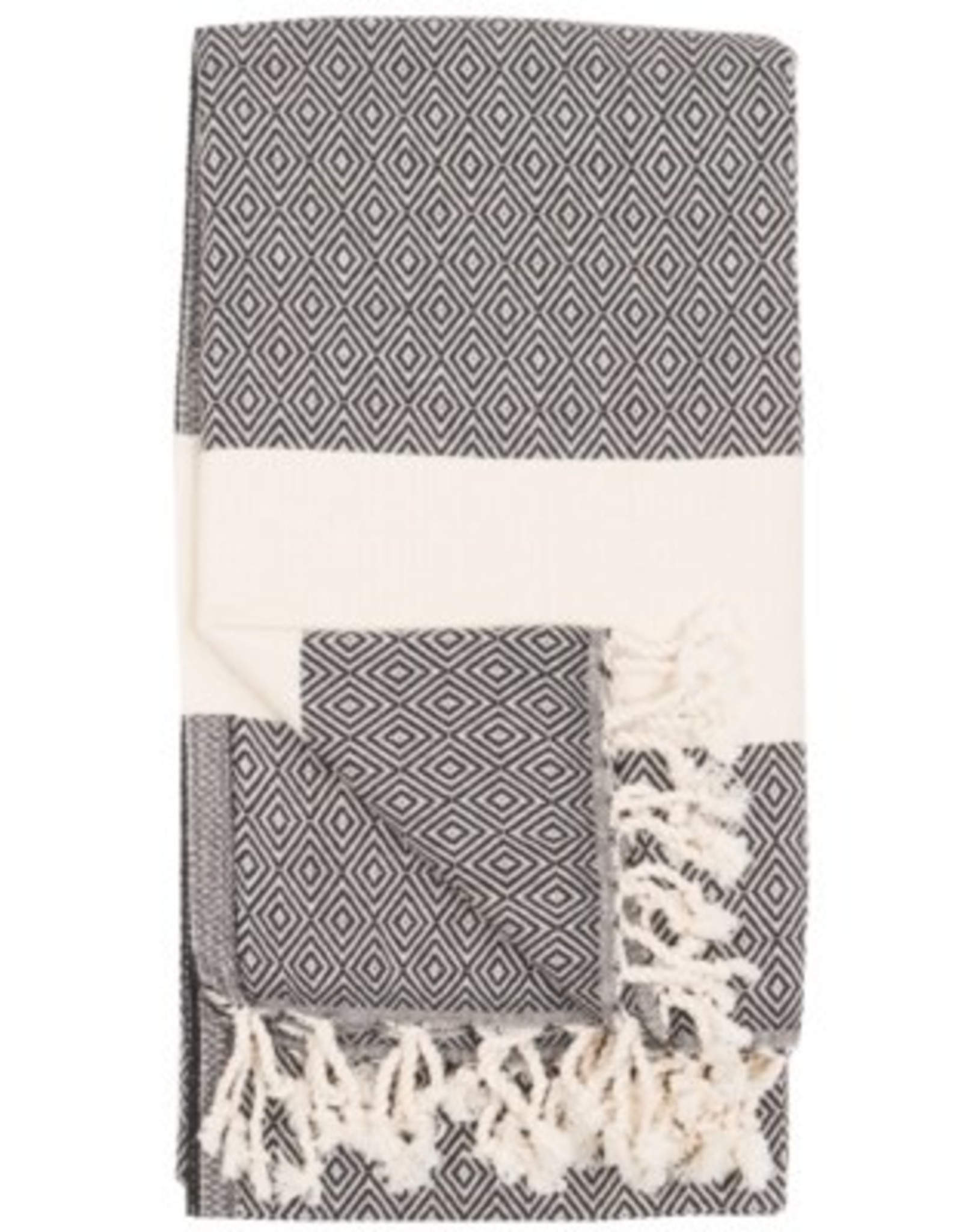 Pokoloko Turkish Towel Pokoloko Diamond Carbon TTD5