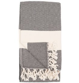 Pokoloko Turkish Towel Pokoloko Diamond Carbon TTD5