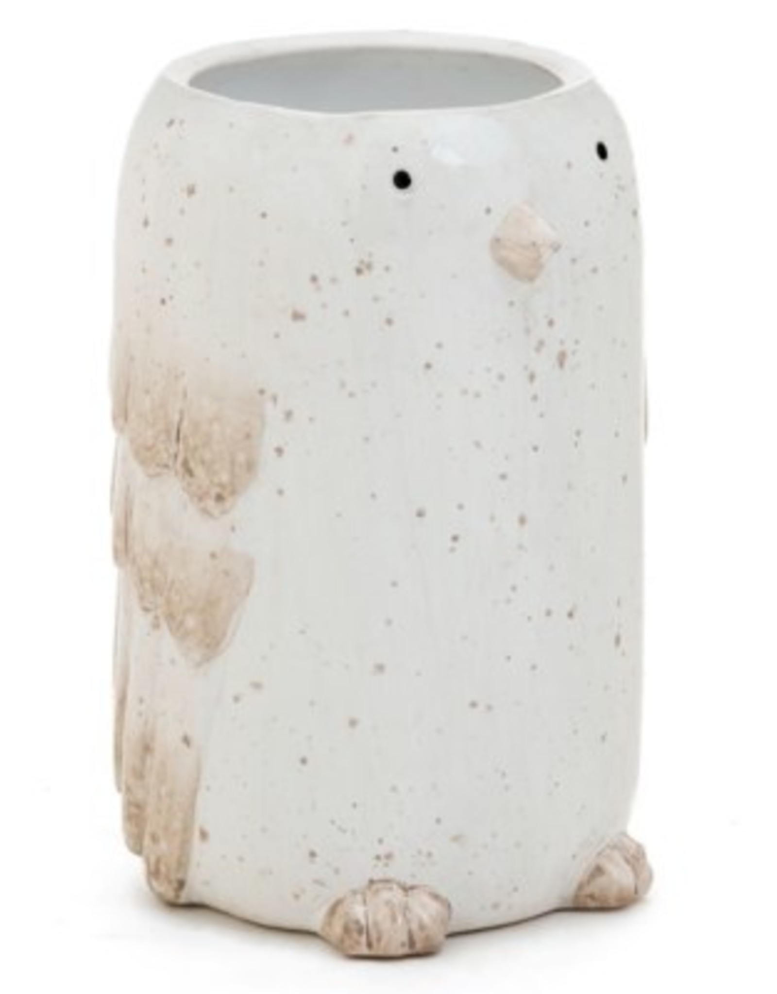 Planter PC Bird Terracotta/White 1940070