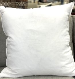 Daniadown Cushions Daniadown French Linen White Euro 26 x 26