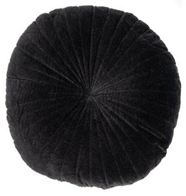 Cushions Brunelli Velvet Black Round 18”  9011BK116RD