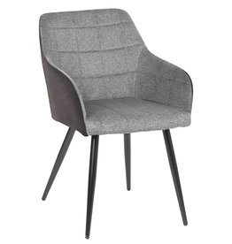 Cathay Cathay Justine Arm Dining Chair Grey 01-2000