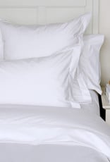 Cuddle Down Sheets Cuddledown Percale Deluxe King Jumbo Fitted White ( 10 )