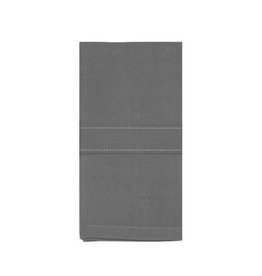 Napkins Harman Stock Solid Set of 4 Charcoal