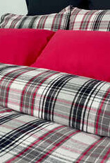 Cuddle Down Duvet Cover Cuddledown Spencer King Flannel w / pillow cases