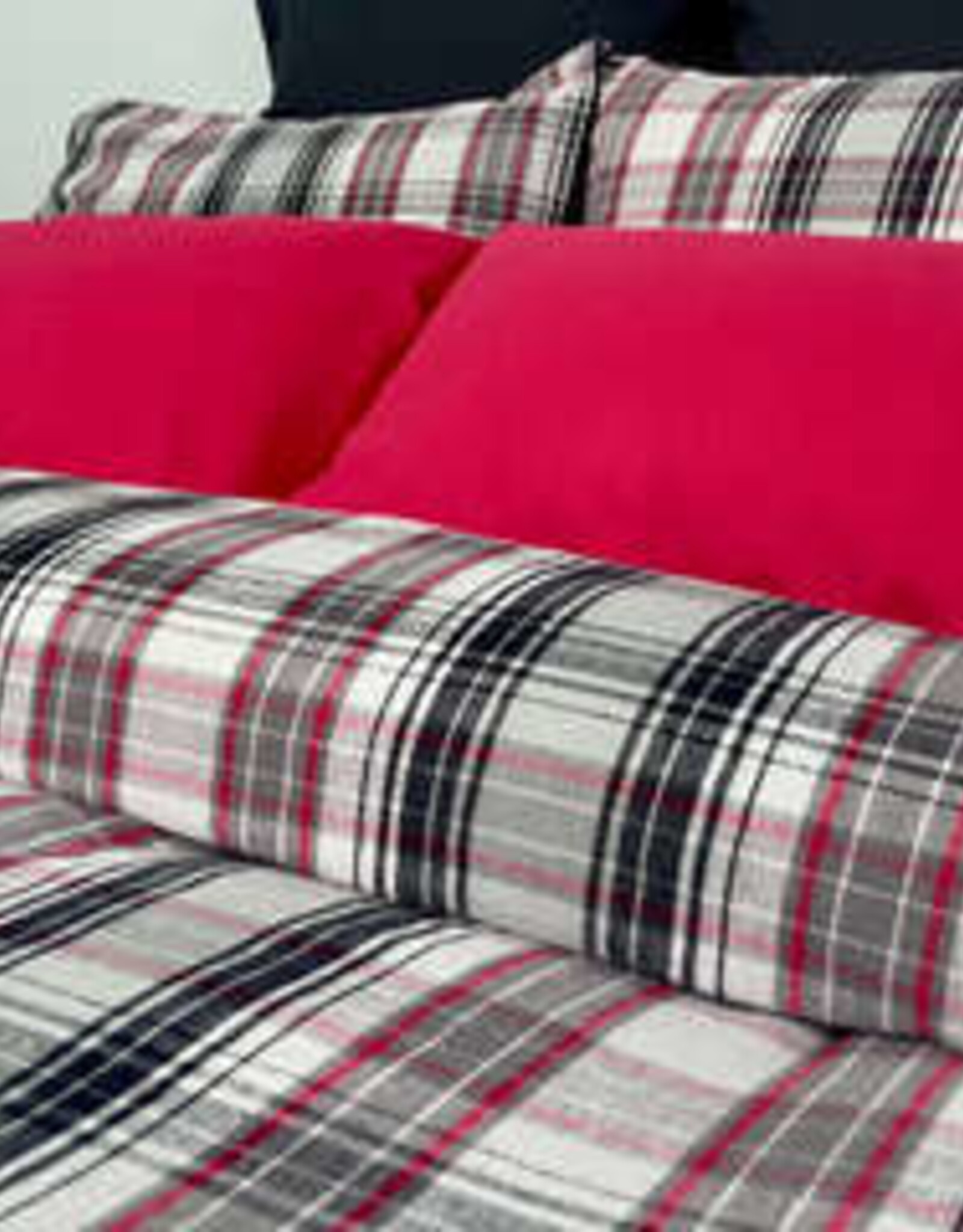 Cuddle Down Duvet Cover Cuddledown Spencer King Flannel w / pillow cases