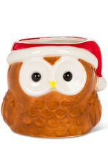 Xmas Planter Abbott Owl Large