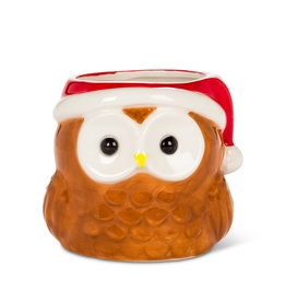 Xmas Planter Abbott Owl Large