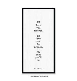 Signs Pinetree I’ll Love You Forever 005-003