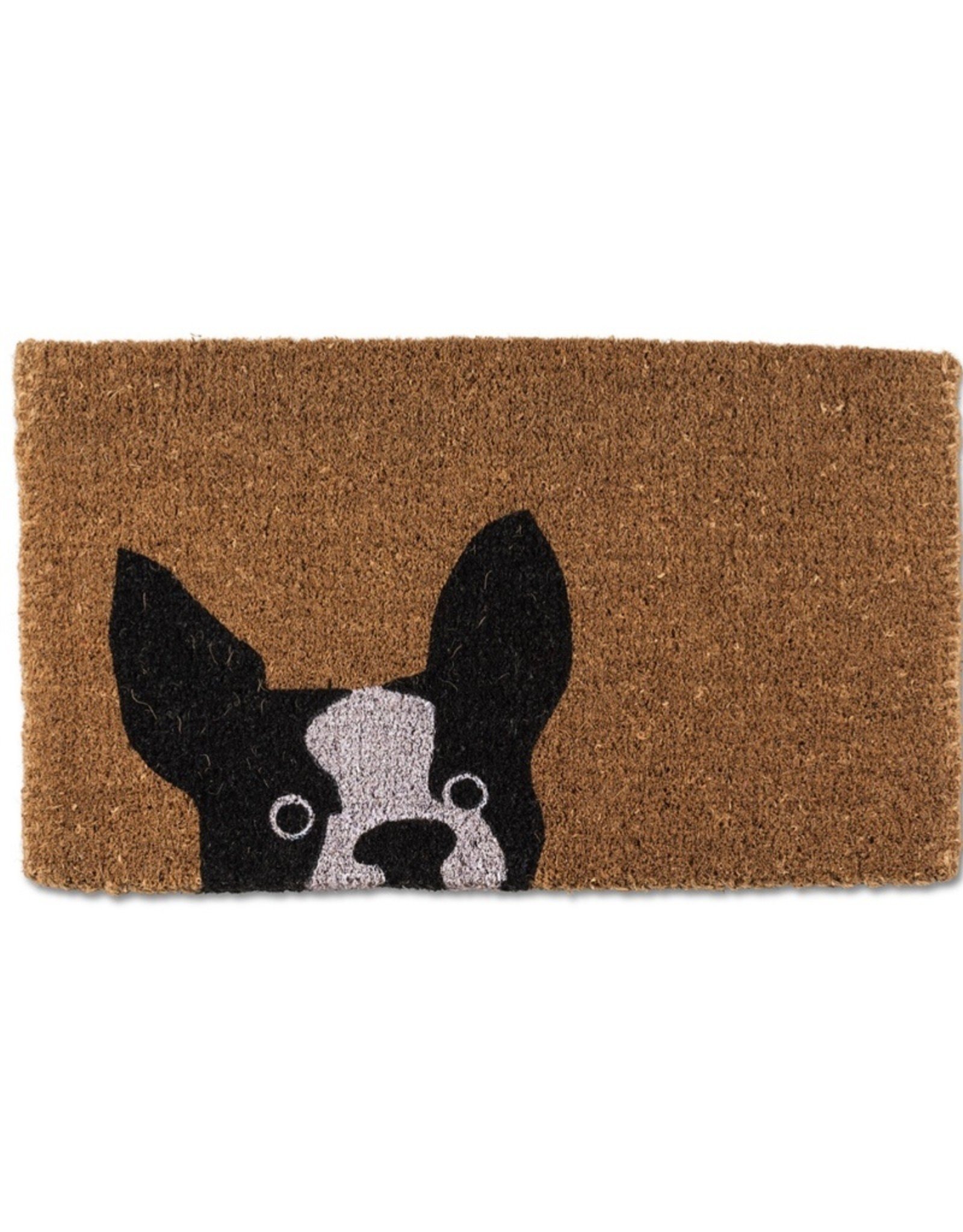 Doormat Abbott Peeking Dog