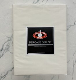 Cuddle Down Bed Skirt Cuddledown Percale Deluxe King Ivory
