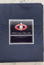 Cuddle Down Sheets Cuddledown Percale Deluxe King Fitted Marine ( 49 )