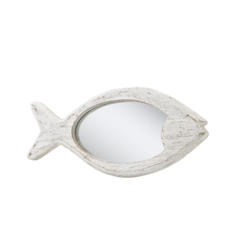 Mirror Ganz White Fish Medium