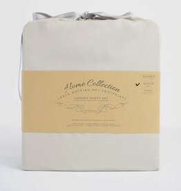 Sheets Set Terrera Bamboo Queen  warm Taupe