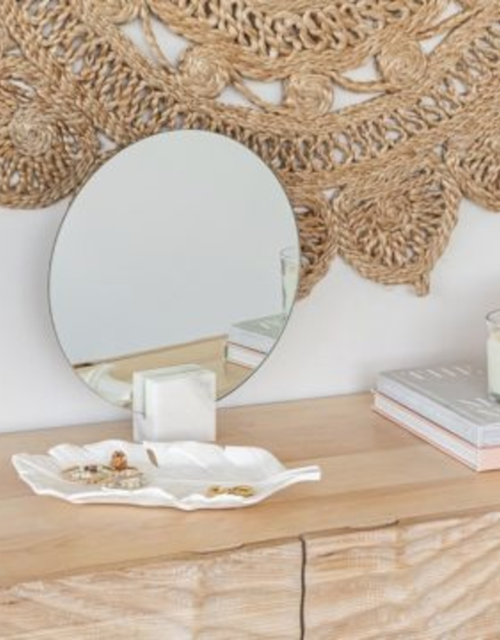 Style In Form Mirror SIF Moon Marble White ALF-003