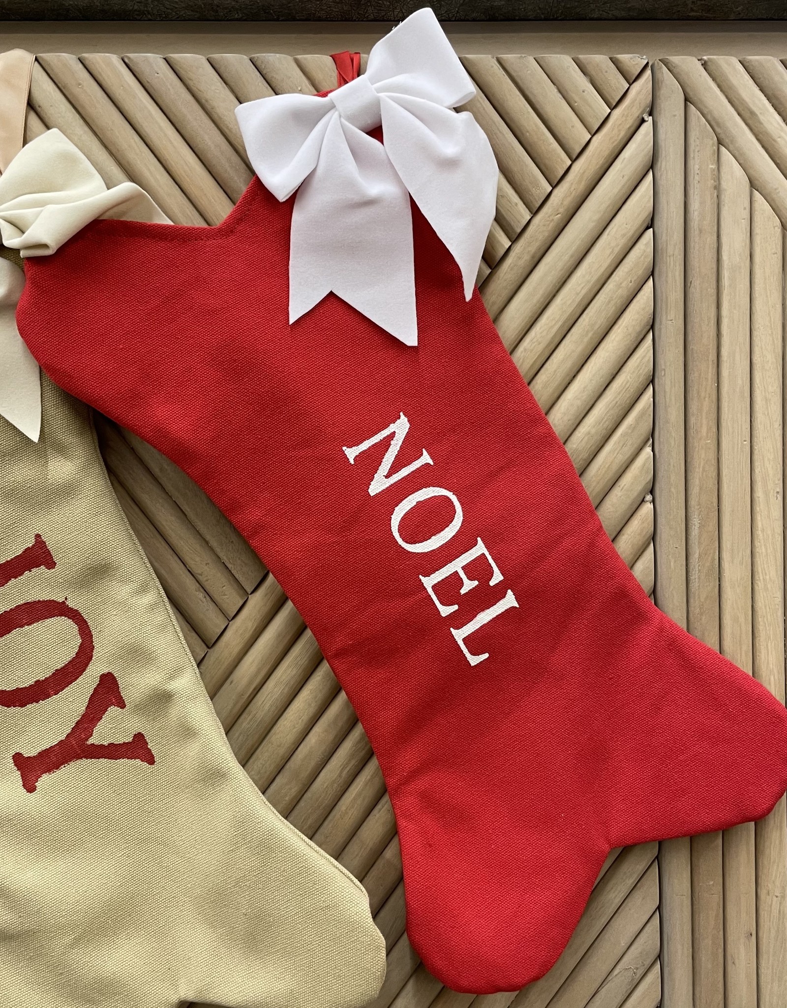 Xmas PC Bone Bag Cotton Red 3920890