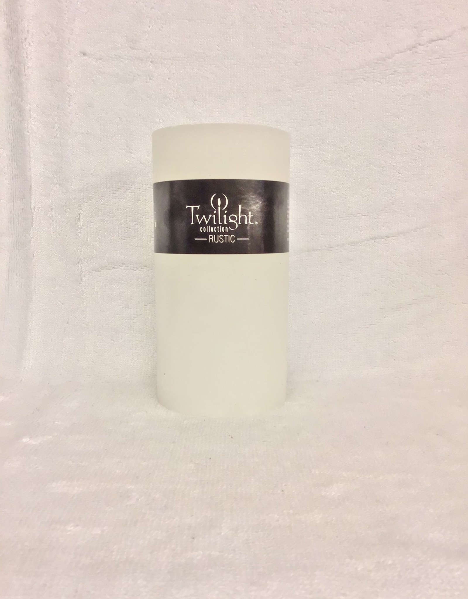 Candle OCD Pillar Twilight White 3” x 6”