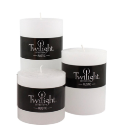 Candle OCD Pillar Twilight White 3” x 6”