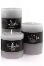 Candle OCD Pillar Twilight Grey 3” x 6”