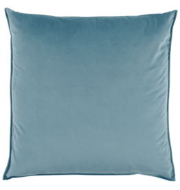 Daniadown Cushions Daniadown Dutch Velvet Mid Blue Euro 26 x 26