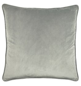 Daniadown Cushions Daniadown Dutch Velvet Silver Grey Toss 18 x 18