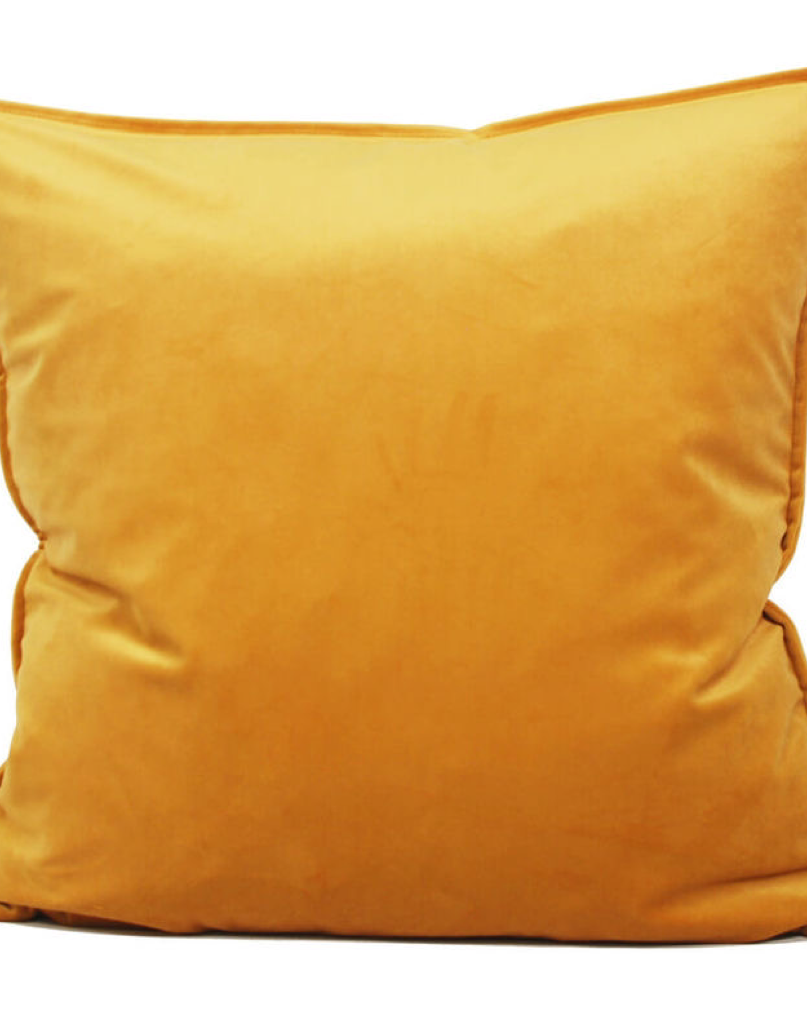 Daniadown Cushions Daniadown Dutch Velvet Mustard Toss 18 x 18