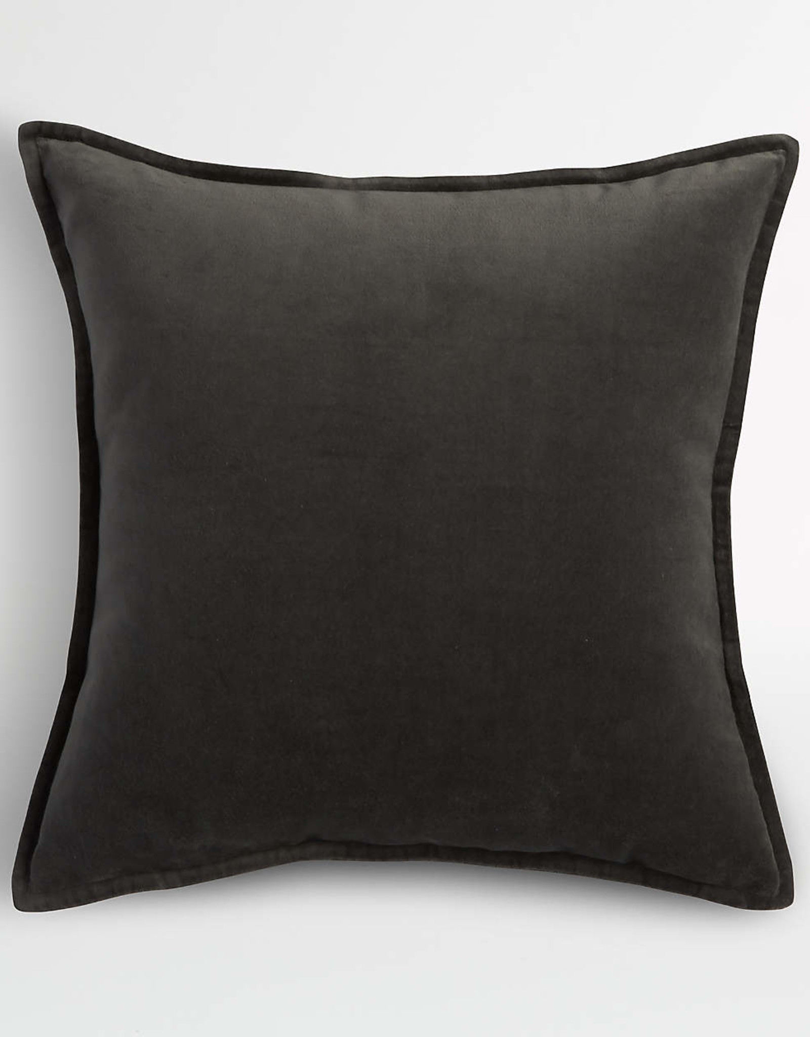 Daniadown Cushions Daniadown Dutch Velvet Rich Grey Euro 26 x 26