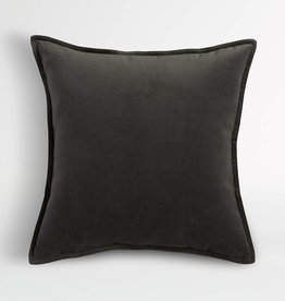 Daniadown Cushions Daniadown Dutch Velvet Rich Grey Euro 26 x 26