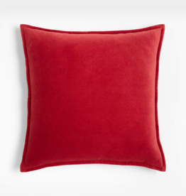 Daniadown Cushions Daniadown Dutch Velvet Red Euro 26 x 26